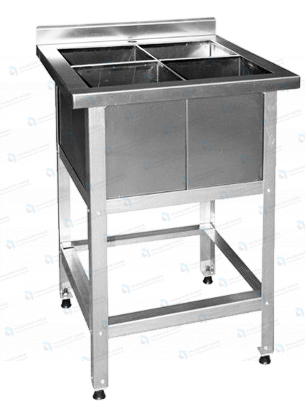 Ванна моечная для санитарной обработки яиц ВМя 700x700x860 "Премиум"